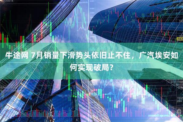 牛途网 7月销量下滑势头依旧止不住，广汽埃安如何实现破局？